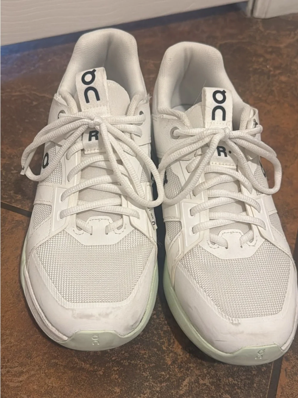 On cloud the Roger tennis shoes